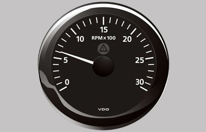 Marine Tachometer Gauge 3000 RPM